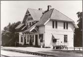 Färjestadens stationshus.