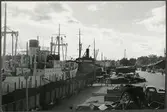 Gävle hamn år 1953.