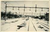 Stationen anlades 1874. 1934 ombyggdes stationshuset .