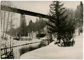 Bron över Brunnaån söder om Hedemora station,
numera igenfylld