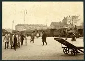 Personbangården, ångfärjestationen.