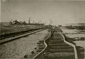 Åviksbranden 1906, Hudiksvalls lokstallar.