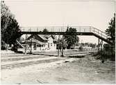 Spånga - Lövsta Järnväg. SLJ  Hässelby Villastad sommaren 1956.