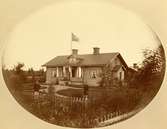 Stationsinspektorns bostad i Krylbo,omkring 1880.