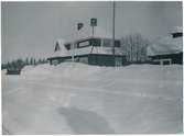 Orsa - Härjedalens Järnväg, OHJ  Lillhamra  å linjen Orsa- Sveg taget i februari 1931.