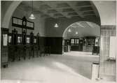 Lund, vestibulen--norra delen.
Stationshuset ombyggt 1924