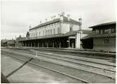 Lunds stationshus--från sydväst.
Stationshuset ombyggt 1924