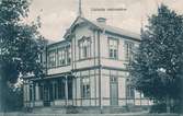 Station anlagd 1897. Tvåvånings stationshus i trä.