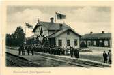 Järnvägsstationen i Mariannelund.