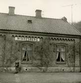 Minnesbergs järnvägsstation, vid nedläggningen 29/5 1960.