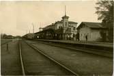 Vy över stationsområdet