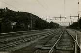 Partille stationsområde.
Fotot troligen taget 1928.