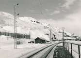 Vid Riksgränsens station.