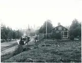 Svartälvs Järnväg, SEJ. Rockesholm station omkring 1910.