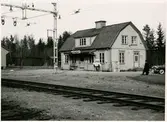Rogsta stationshus vid Ostkustbanan, OKB.