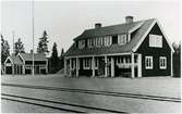 Skoghult station. Stationen byggdes 1912.