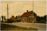 Stora Hov station Västergötland - Göteborgs Järnvägar, VGJ.