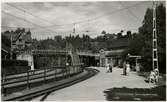 Stocksund station Stockholms - Roslagens Järnvägar, SRJ.