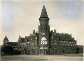 Trälleborgs nya stationshus togs i bruk 1898.