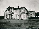 Ulricehamn station. äldsta stationshuset.