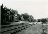 Vishults station, någon gång på 1920-talet.