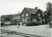 Viksjöfors stationshus, ca år 1950.