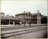 Vingåkers station åren 1895-98.