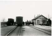 Vinninga station, mellan år 1890 och 1905.