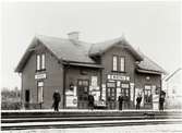Vrena station, (Wrena station, Oxelösund-Flen-Västmanlands Järnväg. OFWJ).