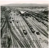 Omlastningsmagasinet på Ånges bangård.