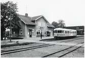 Åseda station. Statens Järnvägar, SJ YP 874.