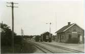 Äskekärr station, år från 1900 till 1920-tal.