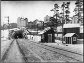 Solna blockpost i Tomteboda, strax innan Hagalund.