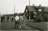 Sörsjön station. Limedsforsen-Särna Järnväg, LiSJ.