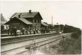 Sösdala Järnvägsstation. Statens Järnvägar, SJ.