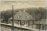 Tattby station. Stockholm - Saltsjöns Järnväg, SSnJ.