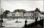 Göteborgs centralstation, fasad mot Drottningtorget