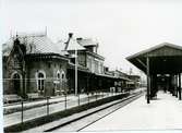 Hallsbergs station 1922.