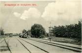 Hörby station och järnvägshotell.