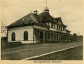 Järnvägsstationen i Hultsfred.