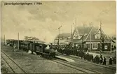 Järnvägsinvigningen i Nås