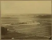 Vy över Skänninge station.