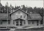 Strångsjö järnvägsstation.