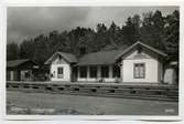 Vy över Svängsta Station.