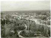Söderhamn. Utsikt över staden  från Östra Berget.