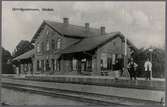 Sösdala station
En- och enhalvvånings stationshus i tegel, byggt 1863