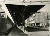 Statens Järnvägar, SJ, Stockholms centralstation under ombyggnad.