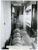 Motorummet till ställverket på Stockholm Central.