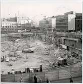 Rivning av Vasagatan 24. 1960-1961