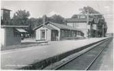 Stationen anlades 1862. Vingåker station hade stationshus av en lite mer ovanlig modell. Ett imponerande 